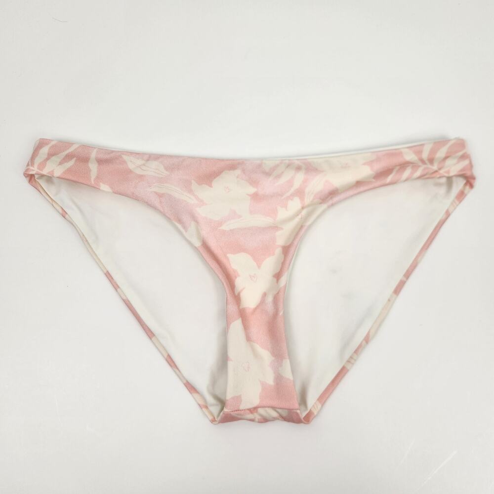 L*Space Sandy Bikini Bottom in Paradise Blooms Pink Size XS